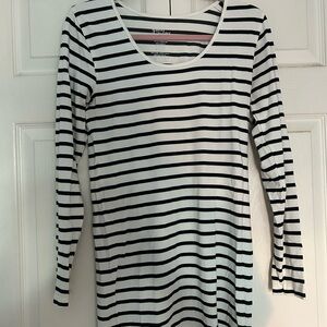 Grace & Lace Striped Long Sleeve Tee
